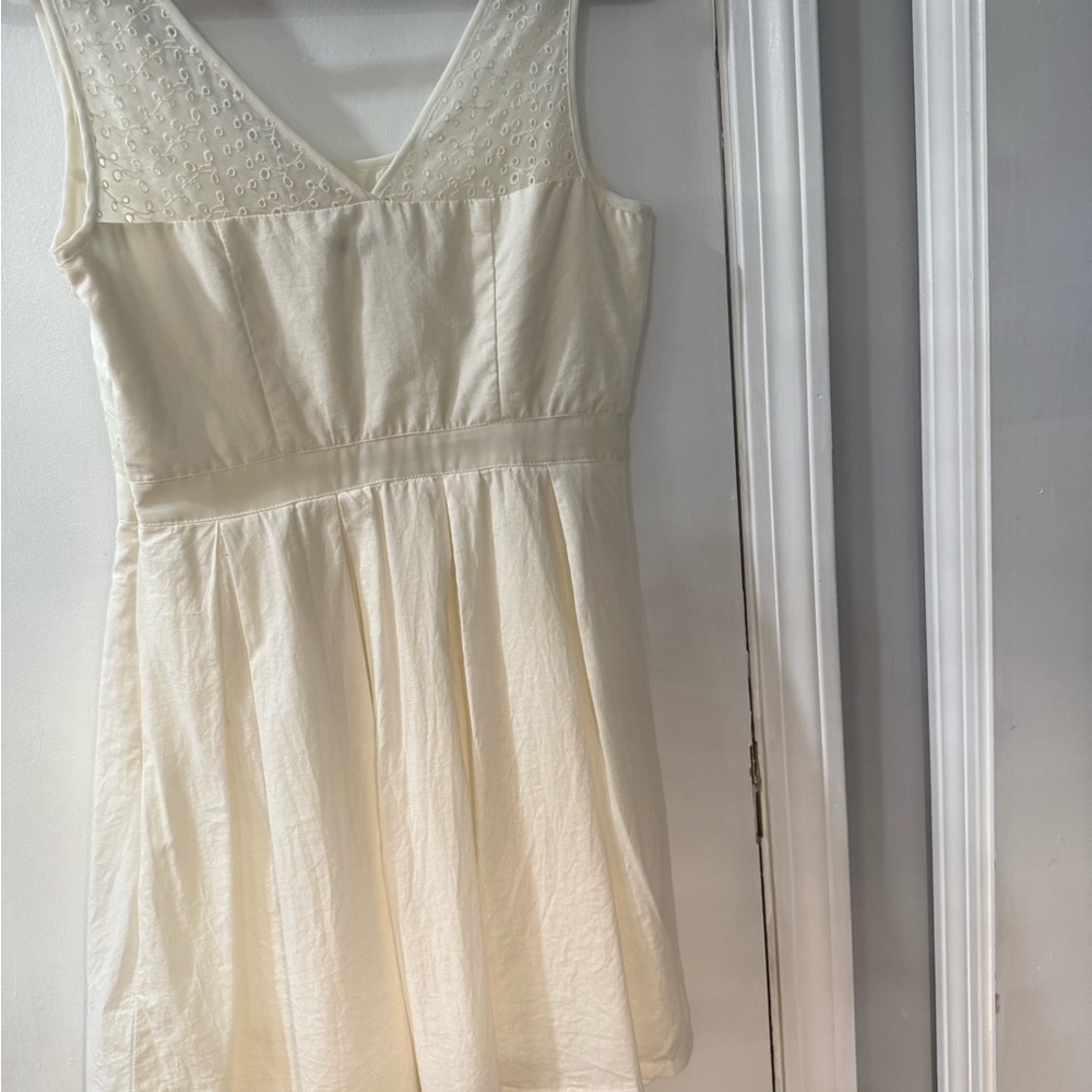 American Eagle Outfitters Cream Kids Dress
